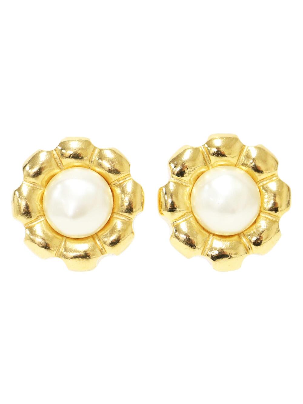 Chanel Clip-On Earrings Pearl #357864C53B